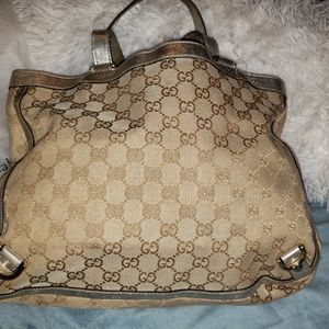 Gucci logo D ring bag